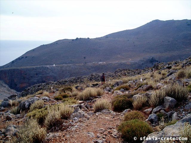 Photo report of a walk around Loutro, Sfakia, Crete, September 2008